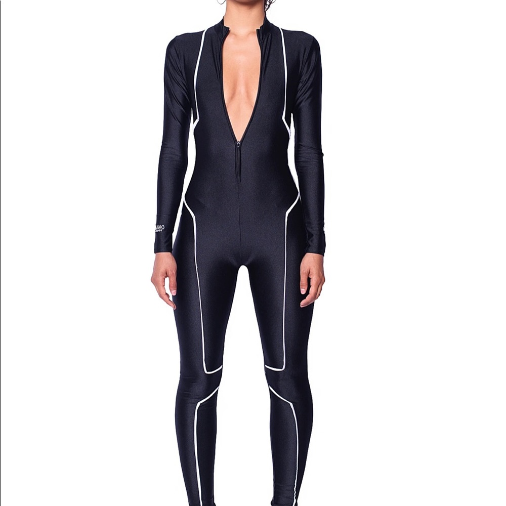 Black XS Milano Hello Barbie Jumpsuit (NEVER WORN)